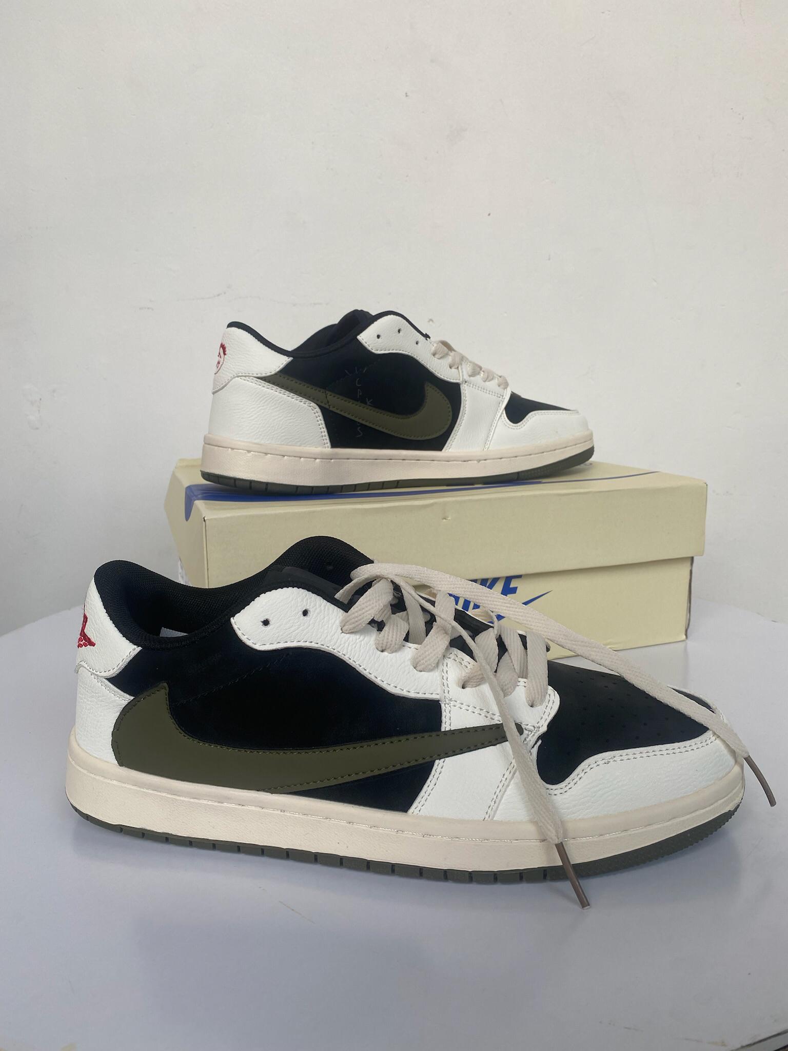 Nike Air Jordan 1 x Travis Scott Olive | Shoezzyy