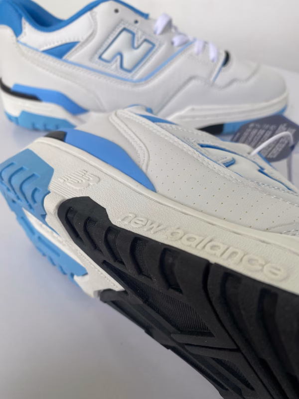 New Balance 550 UNC White University Blue