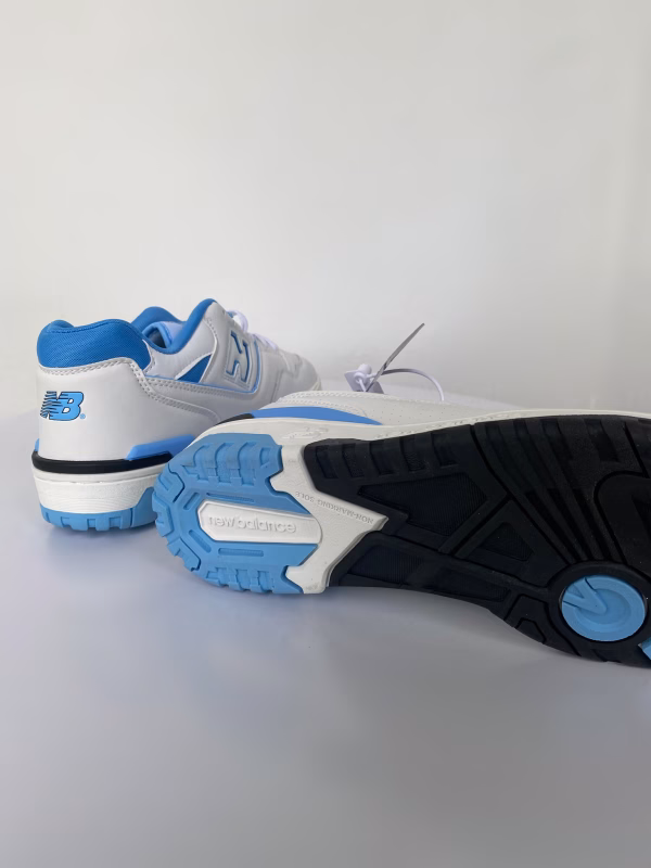 New Balance 550 UNC White University Blue
