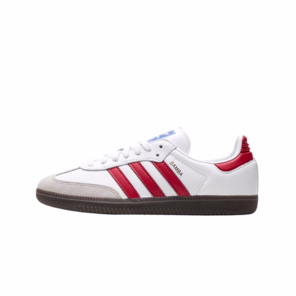 Adidas Samba White Red