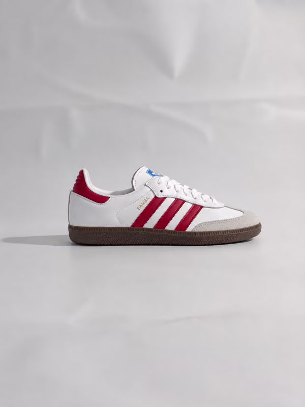 Adidas Samba White Red