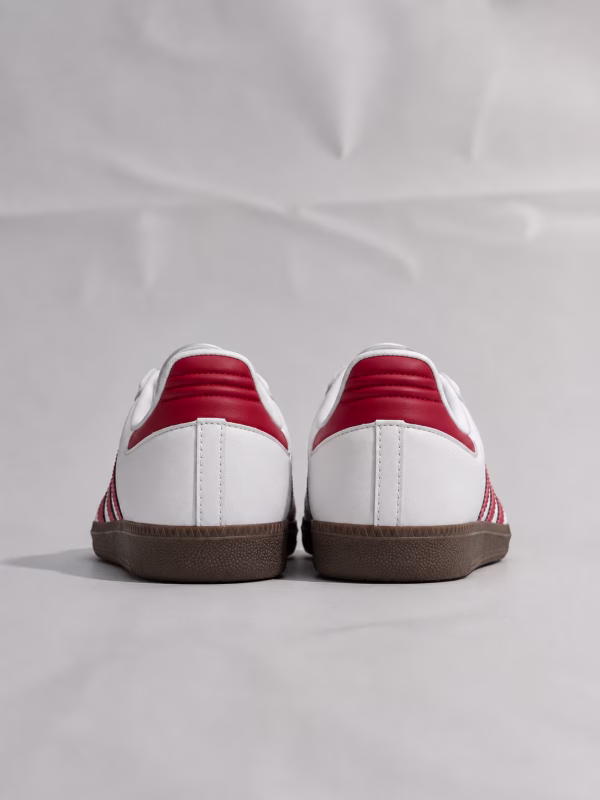 Adidas Samba White Red